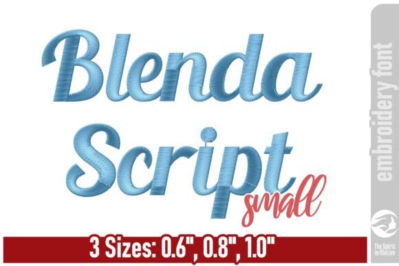 Blenda Script Embroidery Font: A Design Asset for Modern Projects