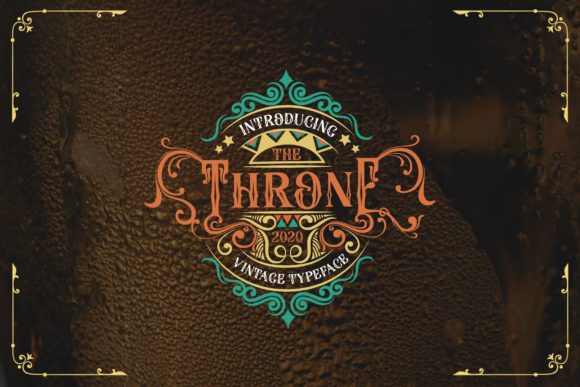 Command Attention: The Power of The Throne Typeface