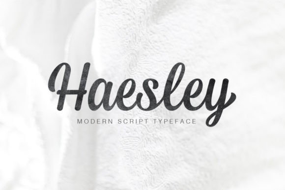 Haesley: A Modern Script for Authentic Design