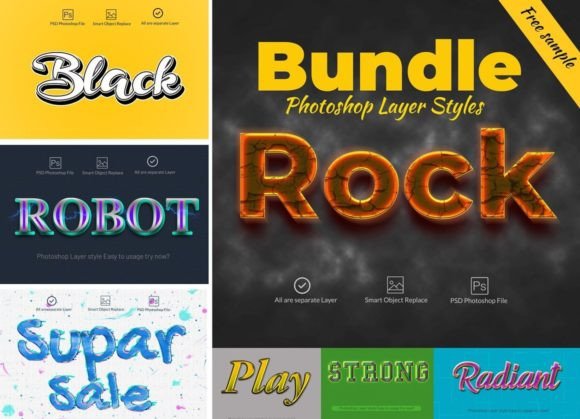 Instant Visual Impact: Mastering Bundle Photoshop Layer Styles
