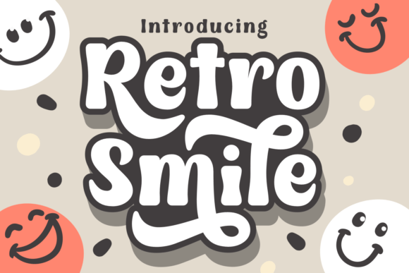 Retro Smile: A Playful Script for Modern Design