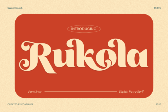Rukola: A Vintage Serif with Timeless Style