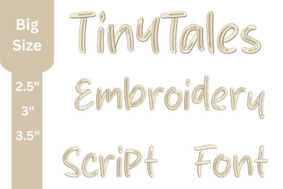 Tiny Tales Script Embroidery Font: Your Guide to Elegant Stitching