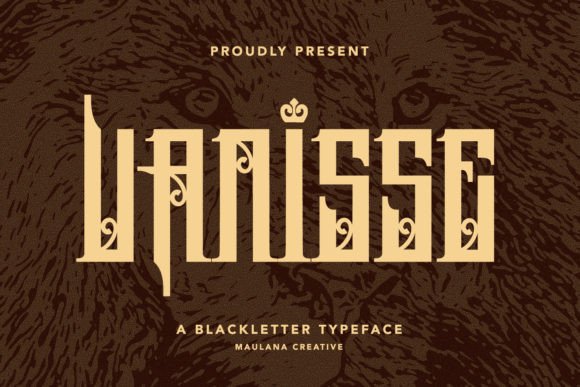 Vanisse: Crafting Bold Brand Stories with Blackletter